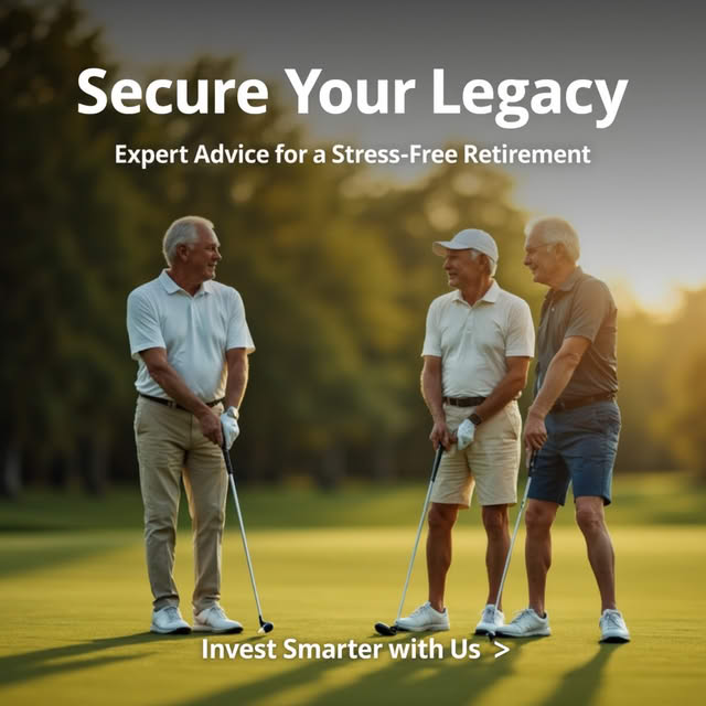 Senior man reading financial news